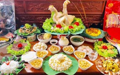 Hướng dẫn sắp xếp cỗ cúng rằm tháng 7 chuẩn nhất cho vợ chồng trẻ