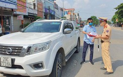 Nhiều tài xế bị phạt vì đi sai lộ trình trong giấy đi đường