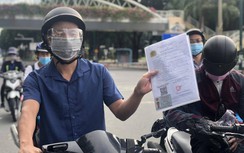 TP.HCM: Ngày đầu thay giấy đi đường mới, nơi cho đi, chỗ bắt quay đầu