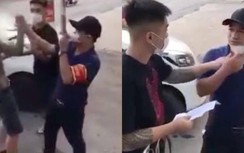 Triệu tập thanh niên giật khẩu trang, đe dọa cán bộ chốt kiểm dịch