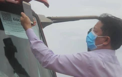 Lái xe tự đăng ký luồng xanh trên phần mềm mã QR Code mới