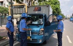 Nhiều xe lợi dụng thẻ luồng xanh lập bến cóc giao nhận hàng hóa bị xử phạt