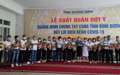 Xúc động tiễn những "chiến binh áo blue trắng" vào miền Nam chống dịch