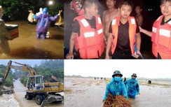 Bão số 5 Côn Sơn: Nhiều quốc lộ, đường Trường Sơn Đông sạt lở nghiêm trọng