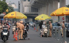 Hà Nội: Sáng 16/9, vùng nới lỏng giãn cách vẫn phạt lỗi không giấy đi đường