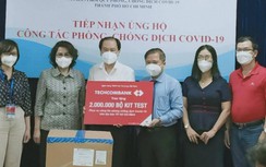 Techcombank tặng 2 triệu bộ kit test Covid-19 cho TP.HCM