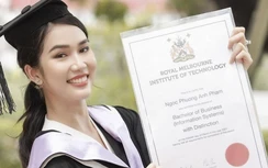 Á hậu Phương Anh tự hào đậu học bổng Thạc sĩ của "trường con nhà giàu"