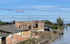 Bị phạt 40 triệu vì xây dựng nhà ở trong phạm vi bảo vệ công trình thủy