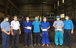 Đường sắt hỗ trợ hơn 1,6 tỉ đồng cho lao động bị ảnh hưởng dịch Covid-19