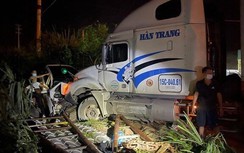 Tài xế xe container đâm bẹp rúm xe Hyundai bị khởi tố, bắt giam