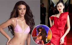 Video: Đối thủ của Đỗ Thị Hà ngã "sấp mặt", rơi vương miện lúc đăng quang