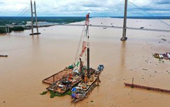 Kỳ tích khoan cọc nhồi làm cầu Mỹ Thuận 2