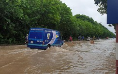 Đường gom Đại lộ Thăng Long khi nào thoát ngập, ùn tắc?