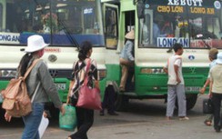 Long An: Xe khách, xe buýt, taxi liên tỉnh được hoạt động trở lại