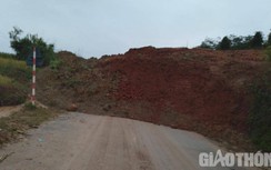 Thanh Hóa: Sạt lở QL15C đi huyện Mường Lát gây chia cắt giao thông