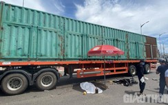 Xe đầu kéo va chạm với xe đạp điện khiến hai người tử vong thương tâm