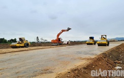 Hình ảnh 87km cao tốc Bắc - Nam qua Nghệ An sau 3 tháng thi công