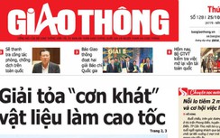 Tin mới nhất, hay nhất trên Báo Giao thông ngày 25/10/2021