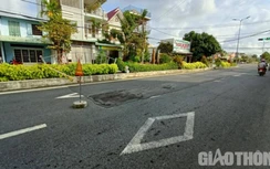 Cà Mau: Chủ đầu tư lý giải việc đường Trần Hưng Đạo vừa dặm vá xong đã tróc