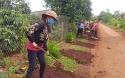 Thêm những con đường đẹp trong làng đồng bào dân tộc thiểu số ở Pleiku