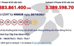 Kết quả xổ số Vietlott 26/10: Tìm người may mắn trúng giải khủng 91 tỷ