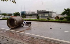 Đâm vào ống cống chắn ngang đường, đôi nam nữ tử vong thương tâm