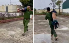 Thượng úy Công an xã giành giật với "tử thần" cứu sống bé gái đuối nước