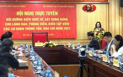 Gần 1.000 lãnh đạo, phóng viên báo chí tập huấn kiến thức về xây dựng Đảng