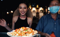 Mỹ nhân Việt mang ốc, bắp xào đi thi Hoa hậu Hòa bình Quốc tế