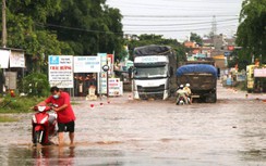 Đã rõ nguyên nhân, đưa giải pháp “cứu” QL27 ngập sâu trong nước