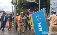 Liên ngành ra quân xử lý "điểm nóng" lấn chiếm hành lang QL1 qua Quảng Nam