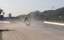 Nghệ An: Xe chở cát có ngọn nhộn nhịp vào ra, gây mất ATGT trên tuyến QL46B