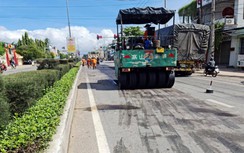 Phú Yên - Khánh Hòa: Sửa chữa hư hỏng, đảm bảo ATGT trên các tuyến quốc lộ