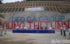 Hình ảnh hầm Thung Thi trên tuyến cao tốc Bắc - Nam sau khoan thông