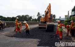 Khẩn tốc dặm vá toàn bộ ổ gà QL1 Phú Yên, đẩy nhanh sửa chữa triệt để