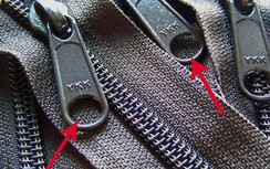 Chiếc lỗ nhỏ trên khóa kéo có công dụng này, không phải thiết kế thừa thãi