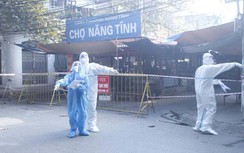 Cùng lúc xuất hiện 28 F0, Nam Định phong toả chợ Năng Tĩnh