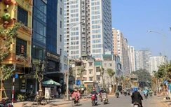 Cận cảnh đường Vũ Trọng Phụng "lụt" tiến độ, thi công nhếch nhác