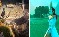 "Con Rồng cháu Tiên" được kể ở Dubai bằng công nghệ Mapping đỉnh cao