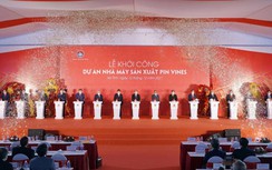 Vingroup khởi công nhà máy pin 4.000 tỷ đồng tại Hà Tĩnh