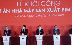 Chủ tịch nước ấn nút khởi công nhà máy sản xuất pin VinES 4.000 tỷ đồng