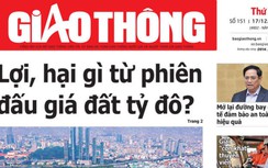 Tin mới nhất, hay nhất trên Báo Giao thông ngày 17/12/2021