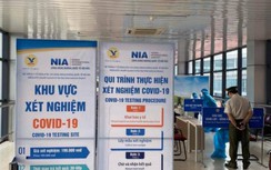 Dừng dịch vụ test nhanh Covid-19 cho hành khách tại sân bay Nội Bài