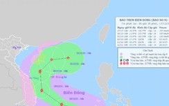 Cảnh báo, bão RAI vào biển Đông, gió giật trên cấp 17