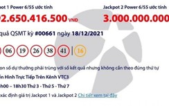 Kết quả xổ số Vietlott 18/12: Hai người cùng trúng giải