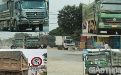 Chùm ảnh: Xe cơi thùng gần cả mét rầm rộ trong thời gian cao điểm