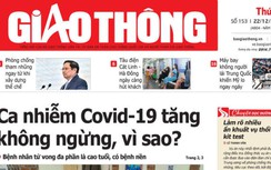 Tin mới nhất, hay nhất trên Báo Giao thông ngày 22/12/2021