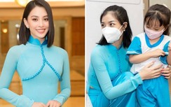 Tiểu Vy cùng dàn hậu nhận nuôi trẻ mồ côi