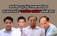 Infographic: Những vụ án tham nhũng, quan chức "nhúng chàm" năm 2021
