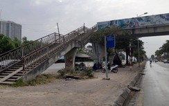 Nhếch nhác cầu bộ hành khu Thiên đường Bảo Sơn